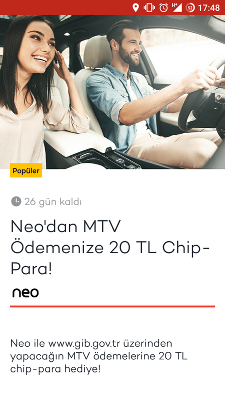 Ocak 2018 MTV kampanyaları