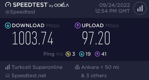 Turkcell Superonline bu hafta sonu herkesin hızını 1.000 Mbps'ye yükseltecek