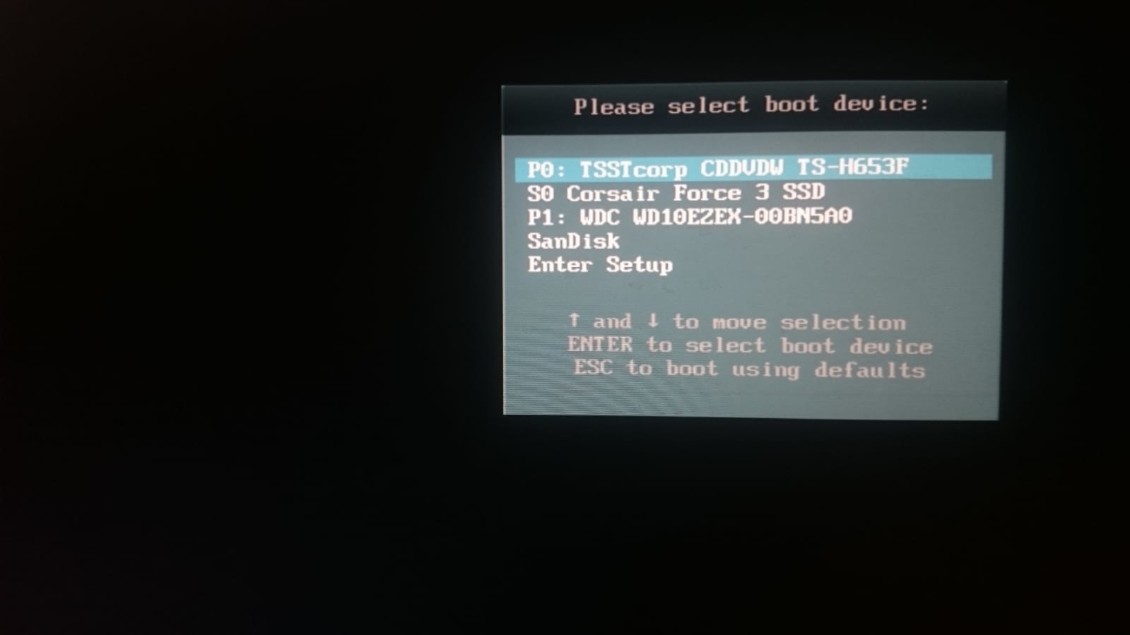 Bisos da USB yi görmüyor...!!