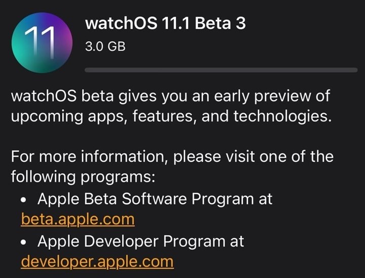 Apple Watch'ları kilitleyen watchOS 11 betası geri çekildi