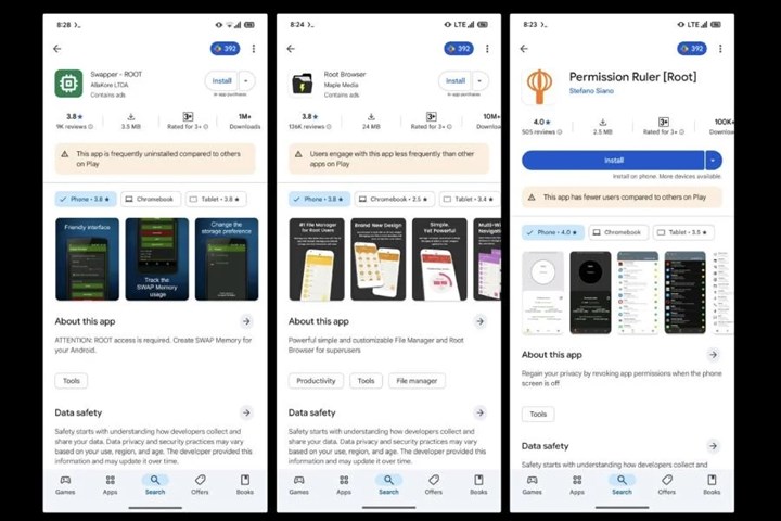 Google Play Store, uygulamaların kalitesi hakkında uyarıda bulunacak