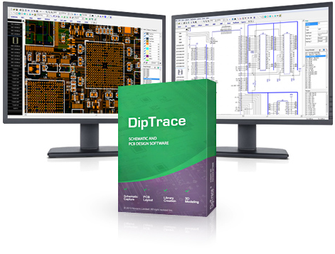 DipTrace 3.3 Ücretsiz TÜRKÇE PCB yazılımın yeni sürümü yayınlandı