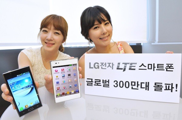 LG bugüne kadar 3 milyon LTE akıllı telefonu sattı