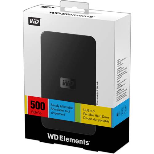  Western Digital Harici Hard Disk 500 GB WD 180 TL. - khalkedon 	
