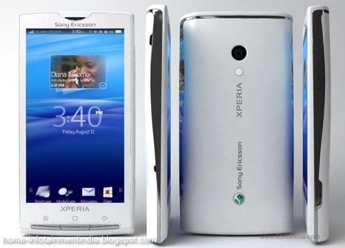 Android'li Sony Ericsson XPERIA X3 görüntülendi