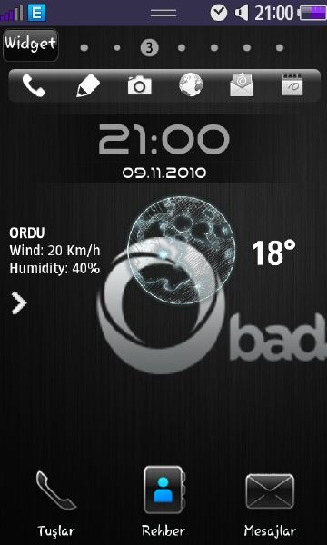  >>> SAMSUNG 8500 WAVE THEME [ ANA BAŞLIK ] HERGÜN YENİ TEMA [KIRKY] BİZLERLE <<<
