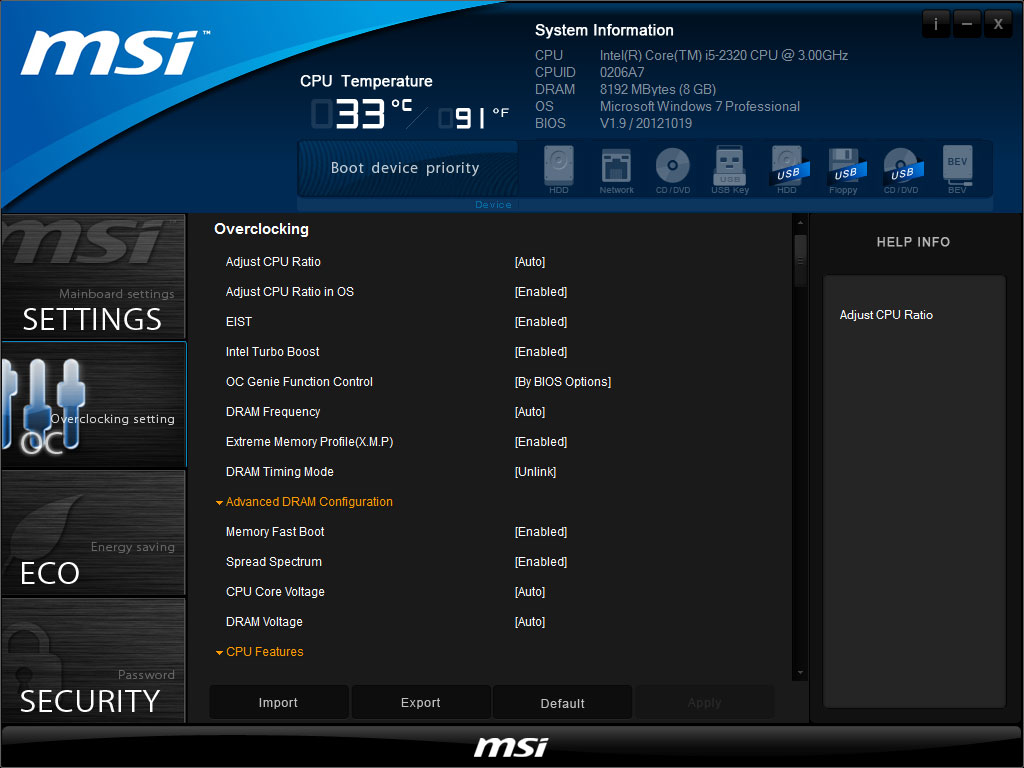  Anakartım 1600 Mhz ramleri 1333 Mhz görüyor, yardım.