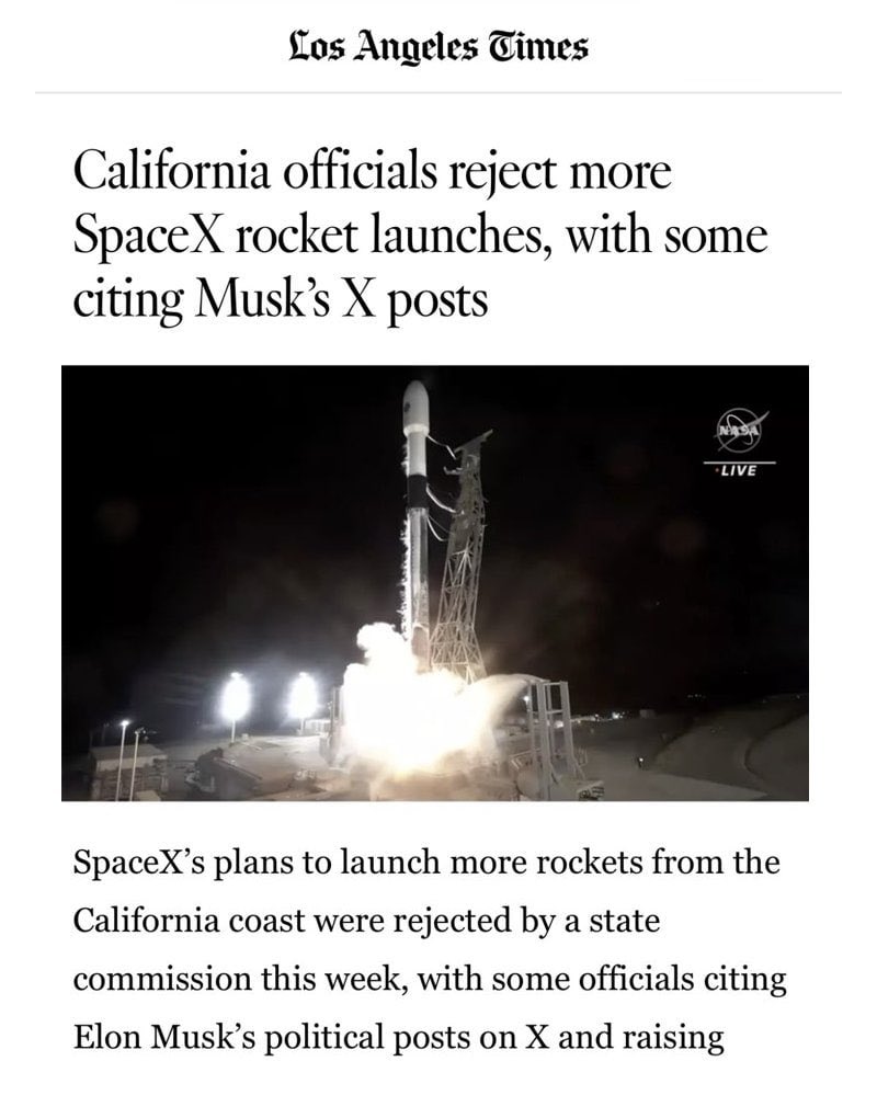 Amerikan (sol) demokratlar, Musk'ın mesajlarından rahatsız oldu! SpaceX'e yasak geldi! 