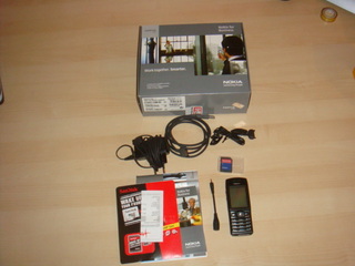  Nokia e50 siyah + 1gb sandisk hafiza karti