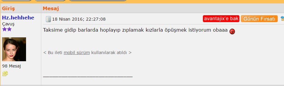  Kaç yaşına gelmiş adamlarsınız milletin karısına kızına bakiyonuz