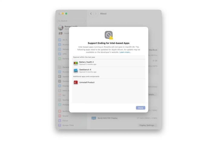 Apple, macOS 28 ile Intel dönemini tamamen kapatıyor