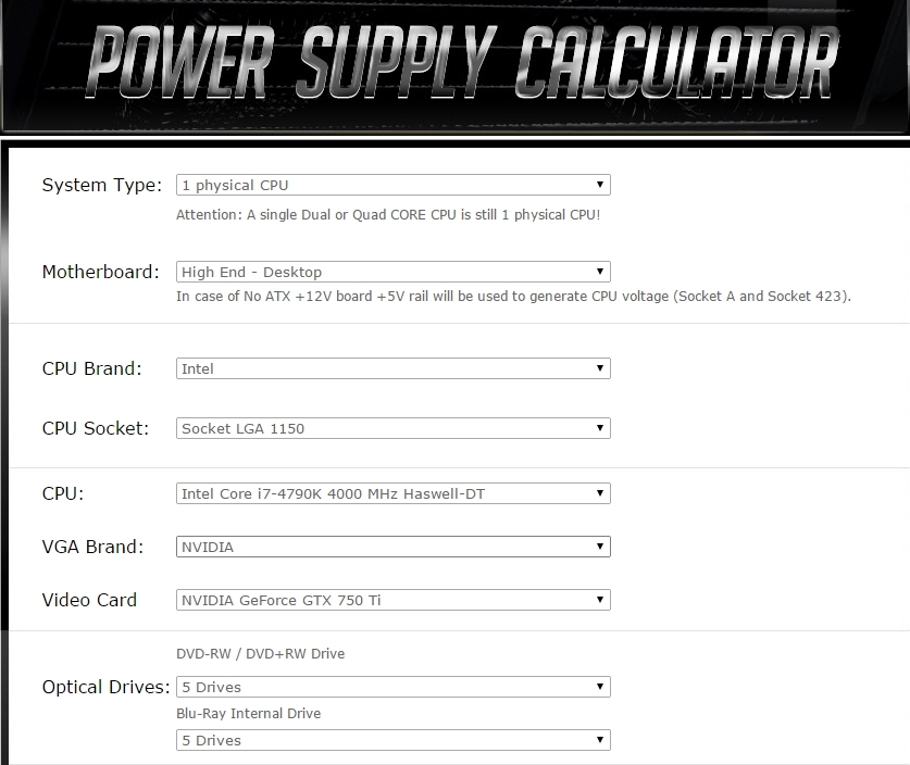  i7 4790k için 600w powersupply yetermi ?