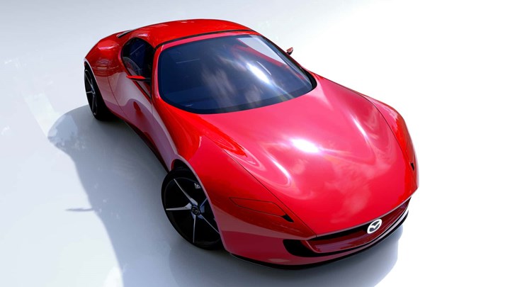 Mazda Iconic SP konsepti sahnede: Wankel motorlu hibrit sisteme sahip