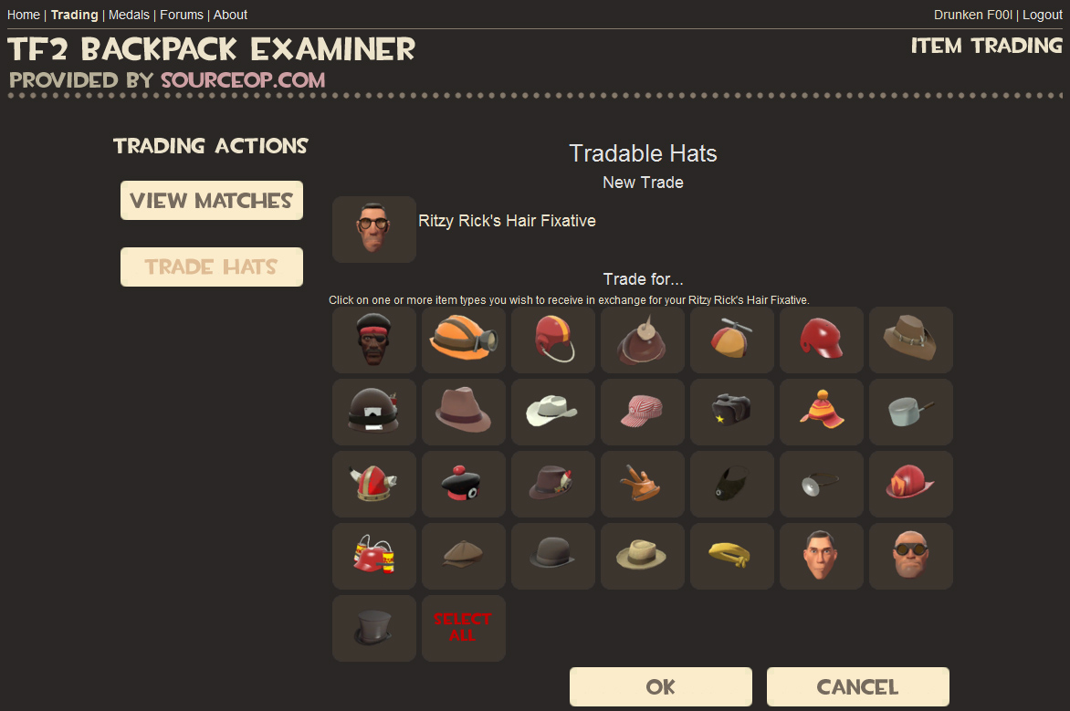 Find 2 items. Tf2 items names. Item for item in input().