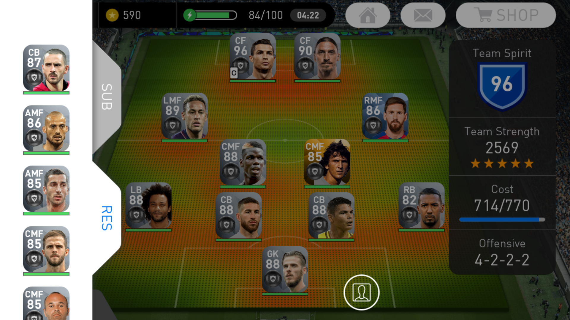 PES 2018 Mobile - ANA KONU