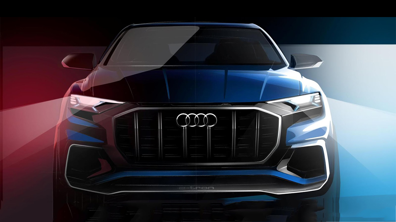  2018 Audi Q8’in ilk resmi görselleri ortaya çıktı