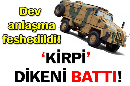  BMC KİRPİ(ZIRHLI MAYIN KORUMALI ARAÇ) ÜRETİMİNİ DURDURDU...