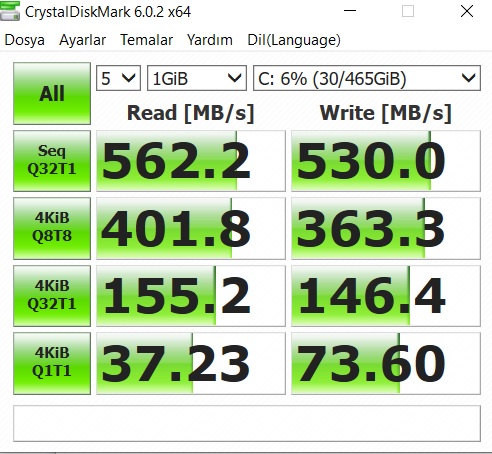 Samsung 860 EVO SSD performans sorunu