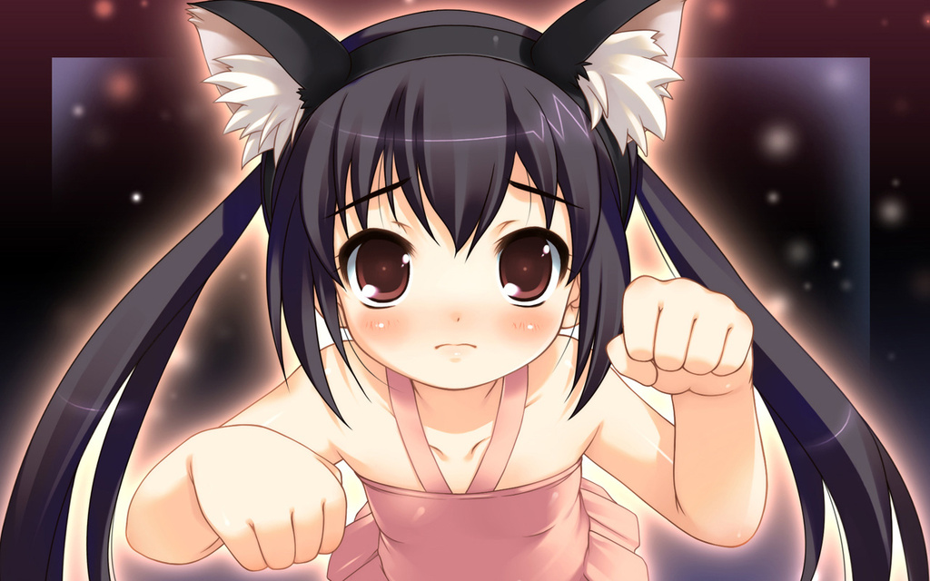 Anime cat girl