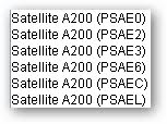  Toshiba Satelitte A200-1ub Ekran Işığı