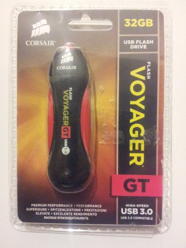  Corsair Flash Voyager GT 32 gb USB 3.0 Bellek Kullanıcı İncelemesi (CMFVYGT3A-32GB)