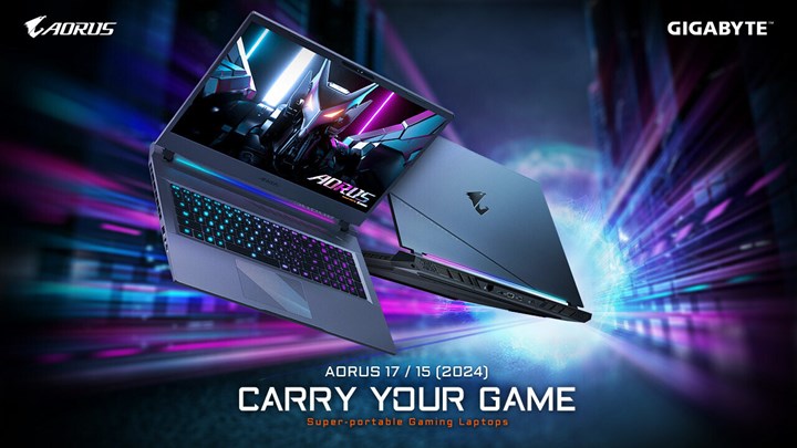 Gigabyte, AI destekli yeni AORUS 17 ve AORUS 15 dizüstü bilgisayarları duyurdu