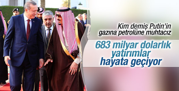  Suudi Arabistan 613 milyar dolarlık yatırım yapacak
