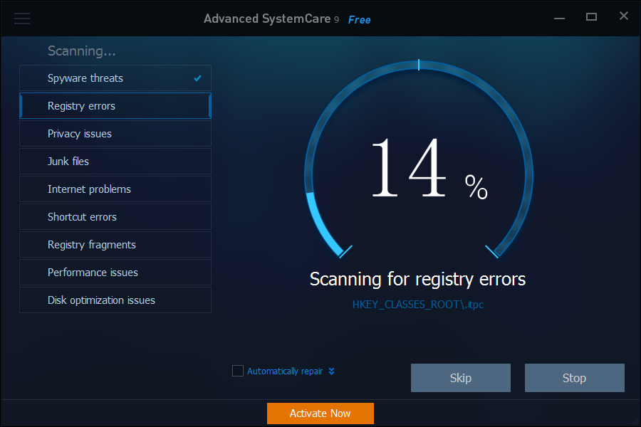  ADVANCED SYSTEM CARE PRO 9 - 1 YILLIK YASAL LISANS