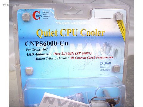  ZALMAN CNPS6000-CU AMD SOCKET A-462 iŞLEMCi SOĞUTUCU-HEATSiNK