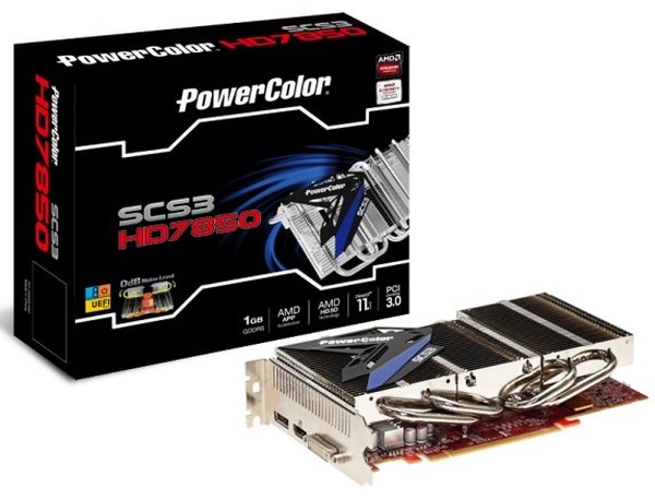 PowerColor pasif soğutmalı yeni ekran kartı Radeon HD 7850 SCS3'ü duyurdu
