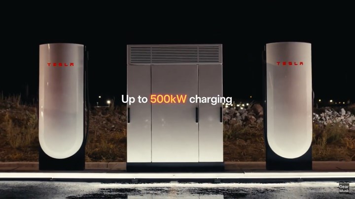 Tesla, yeni V4 Supercharger kabinlerini ve 500 kW şarj desteğini duyurdu