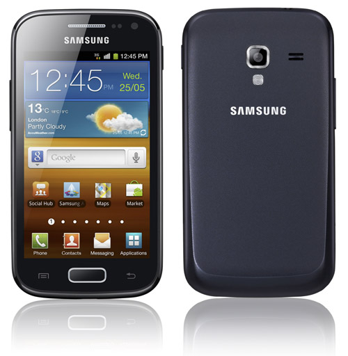 Samsung Galaxy Ace II resmiyet kazandı