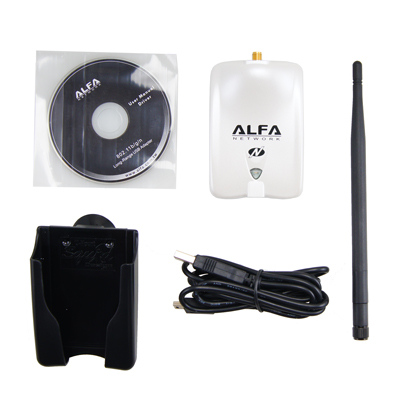  ALFA AWUS036NHR 2000mW Wireless-N 802.11n/g USB Wi-Fi W