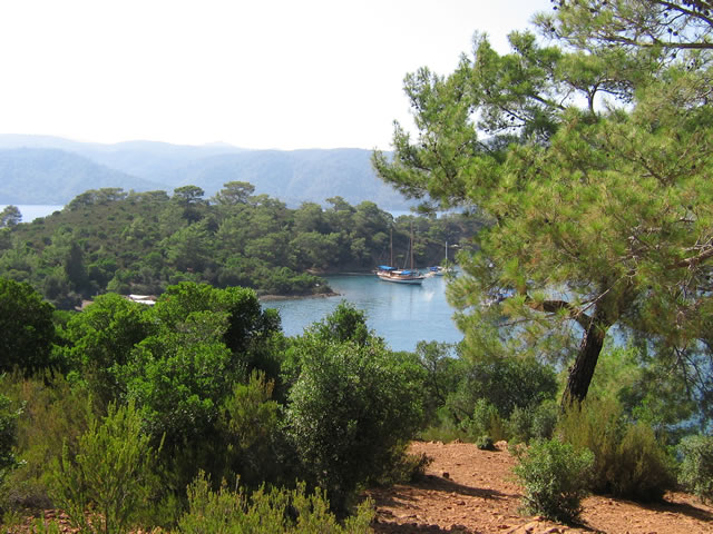  Göcek resimleri, Göcek koyları ve mavi yolculuk