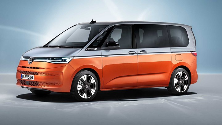 2022 Volkswagen T7 Multivan, yeni tasarım ve hibrit sistemle geldi