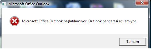  Outlook Açılmıyor, Yardım Lütfen :(