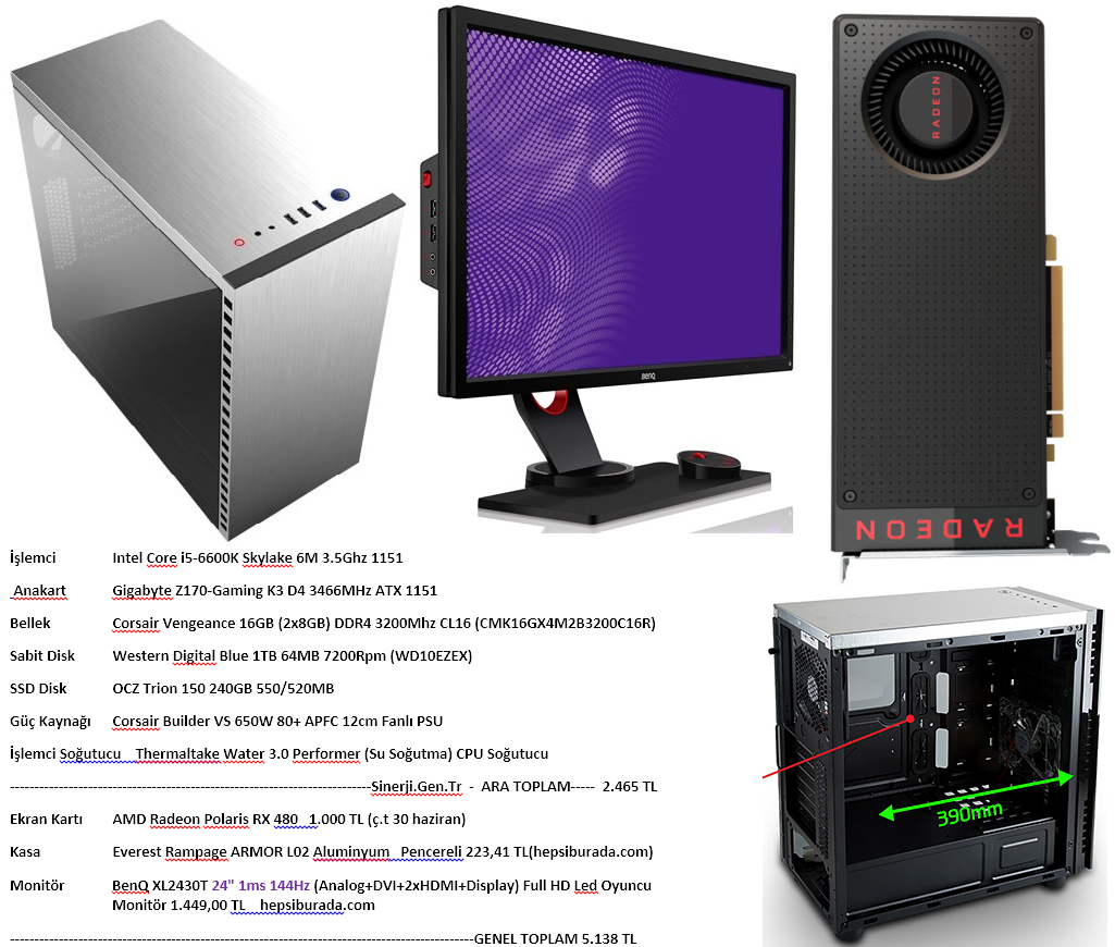 SELAMLAR 5.000 TL BÜTÇE OYUN PC TAVSİYESİ BEKLİYORUM