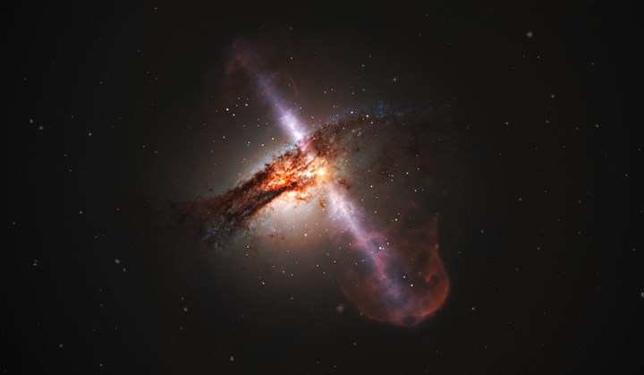 İki galaksinin çarpışması 1 trilyon Güneş’ten daha parlak bir patlama yarattı