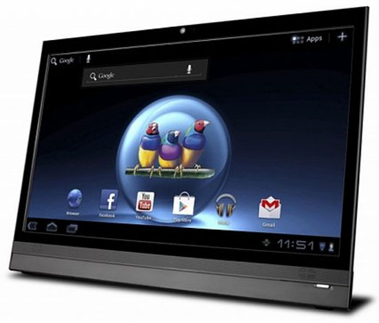 Computex 2012 : ViewSonic'in 22 inçlik Android'li ekranı boy gösterdi