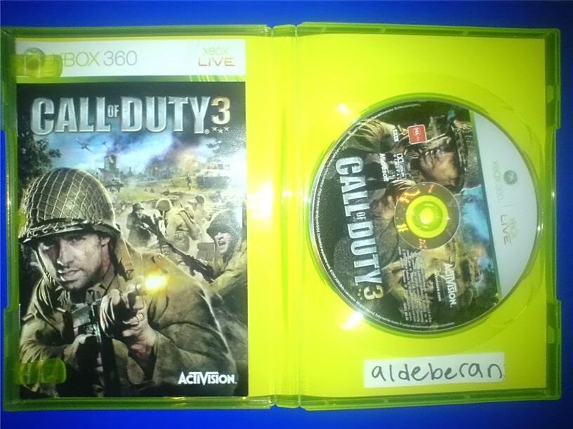  ----------------SATILIK CALL OF DUTY 3 PAL (Region Free) XBOX 360----------------
