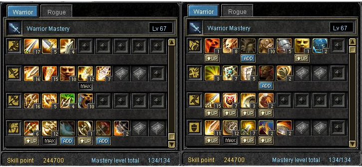  Plutoda Satılık 250k sp li 67 lvl Warrior/Cleric (yanında 65 lvl blader )