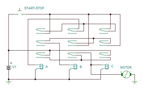  tek butonla start stop