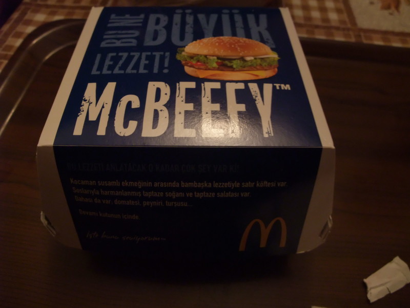  McDonald's McBeefy™ Menü [Tadım Notlarım ve Fotoğraflar]