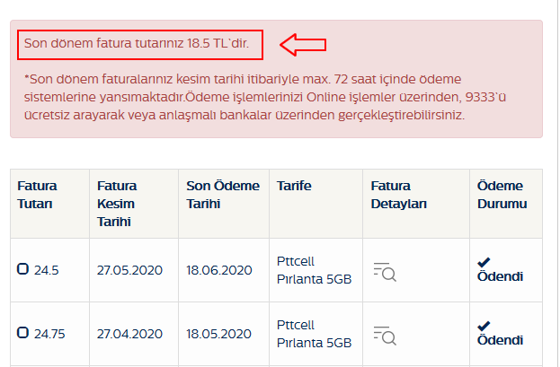 Pttcell Turkuaz Paketler. (12gb 35/9gb 30tl...)