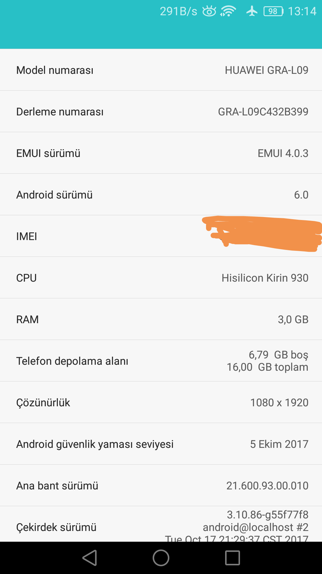 Huawei P8 ANA KONU-2015 FLAGSHİP-UPDATE  B379 RELEASED