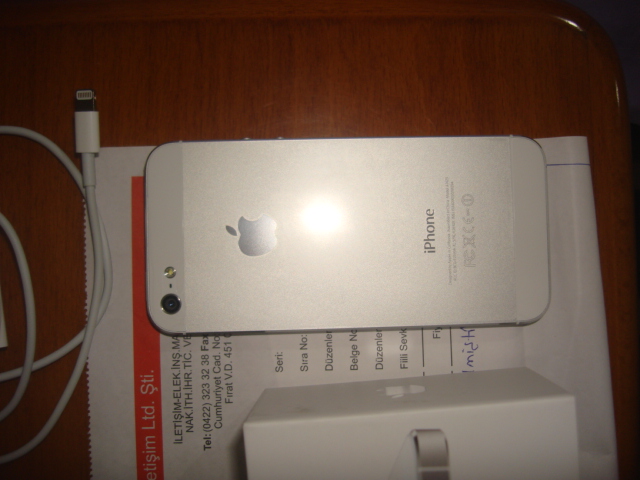  iPhone 5 32 gb Beyaz Genpa Garantili