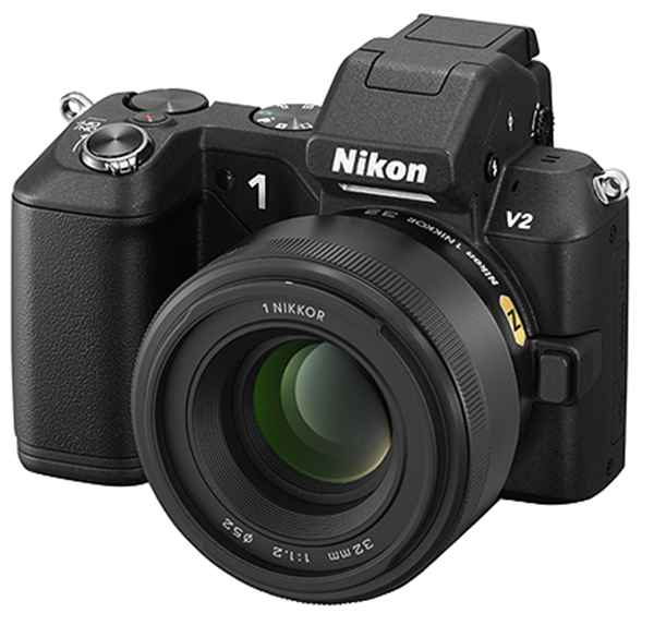 Nikon'un 1 serisi aynasız fotoğraf makineleri ile uyumlu 32mm F/1.2 lensi yakında duyuruluyor