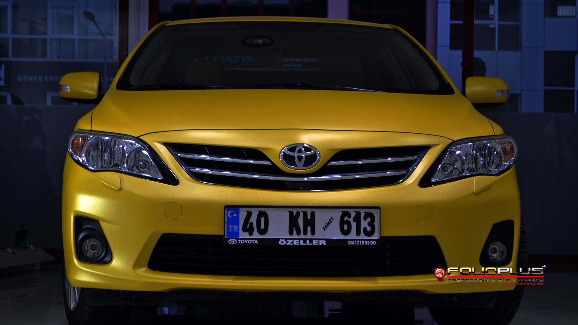  Toyota Corolla | Sunflower Metallic Matt | FolioPlus Araç Kaplama - Ankara