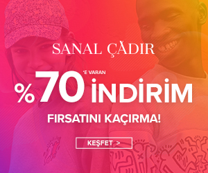 Sanal Çadır'da %70'e Varan İndirim Fırsatını Kaçırma!