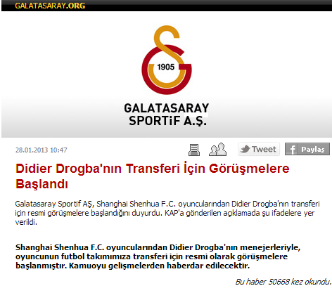  Drogba KAP'ta
